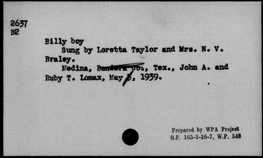 Billy boy