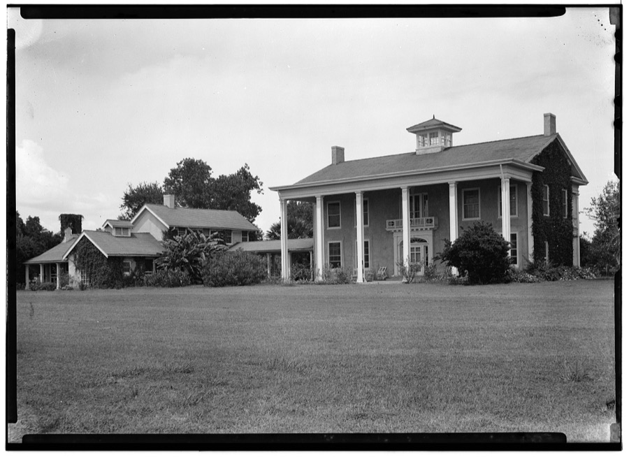 Varner-Hogg Plantation House, Varner Hogg State Park Museum, West Columbia, Brazoria County, TX