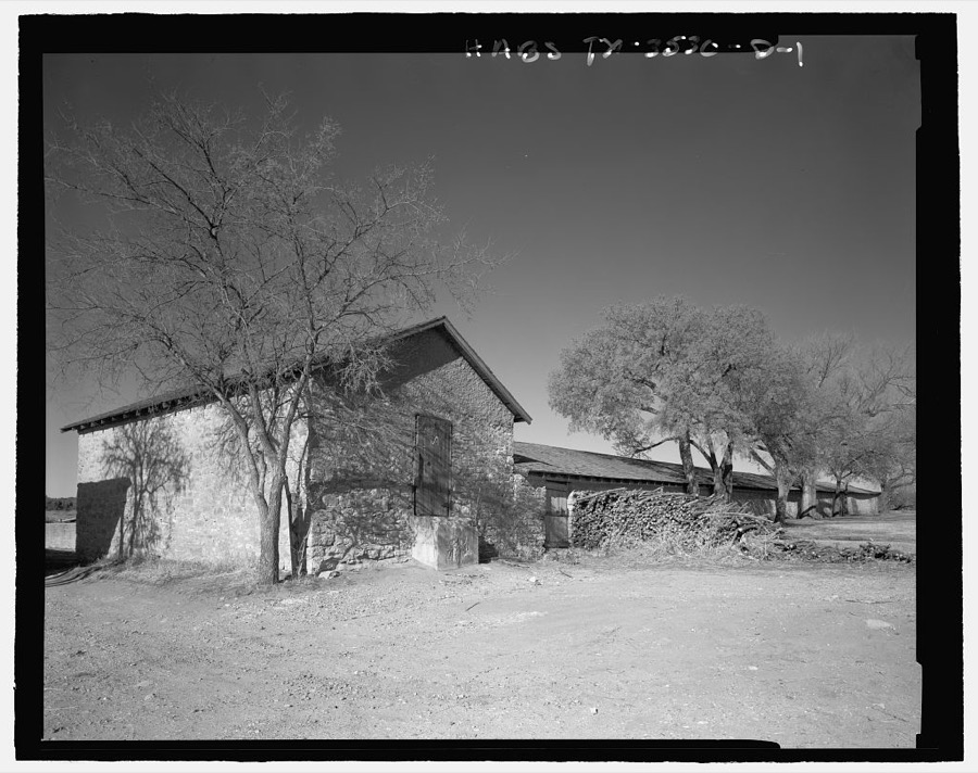 J A Ranch Headquarters, Corrals, Paloduro, Armstrong County, TX
