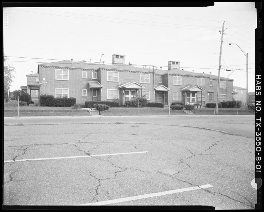 Stevens Courts Housing Project, Building 14, 2220 West 15th Street, Texarkana, Bowie County, TX