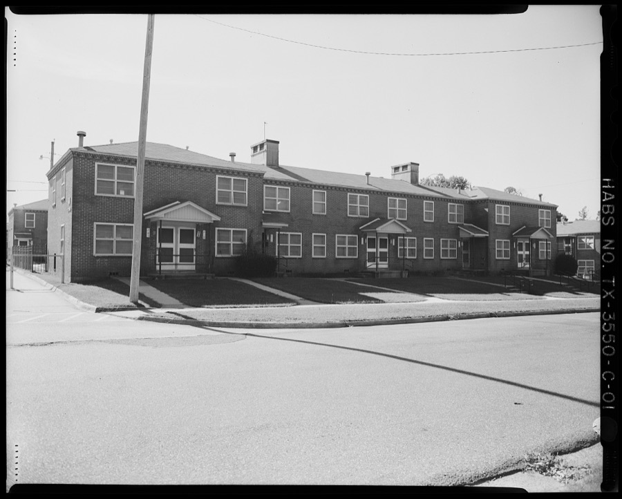 Stevens Courts Housing Project, Building 9, 2220 West 15th Street, Texarkana, Bowie County, TX