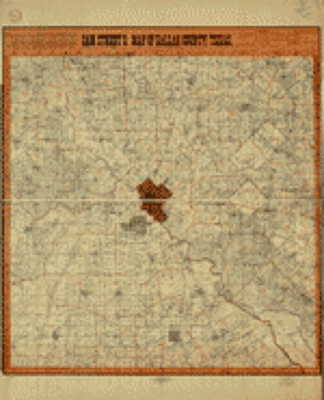 Land ownership map, 1900 - Sam Street's map of Dallas County, Texas