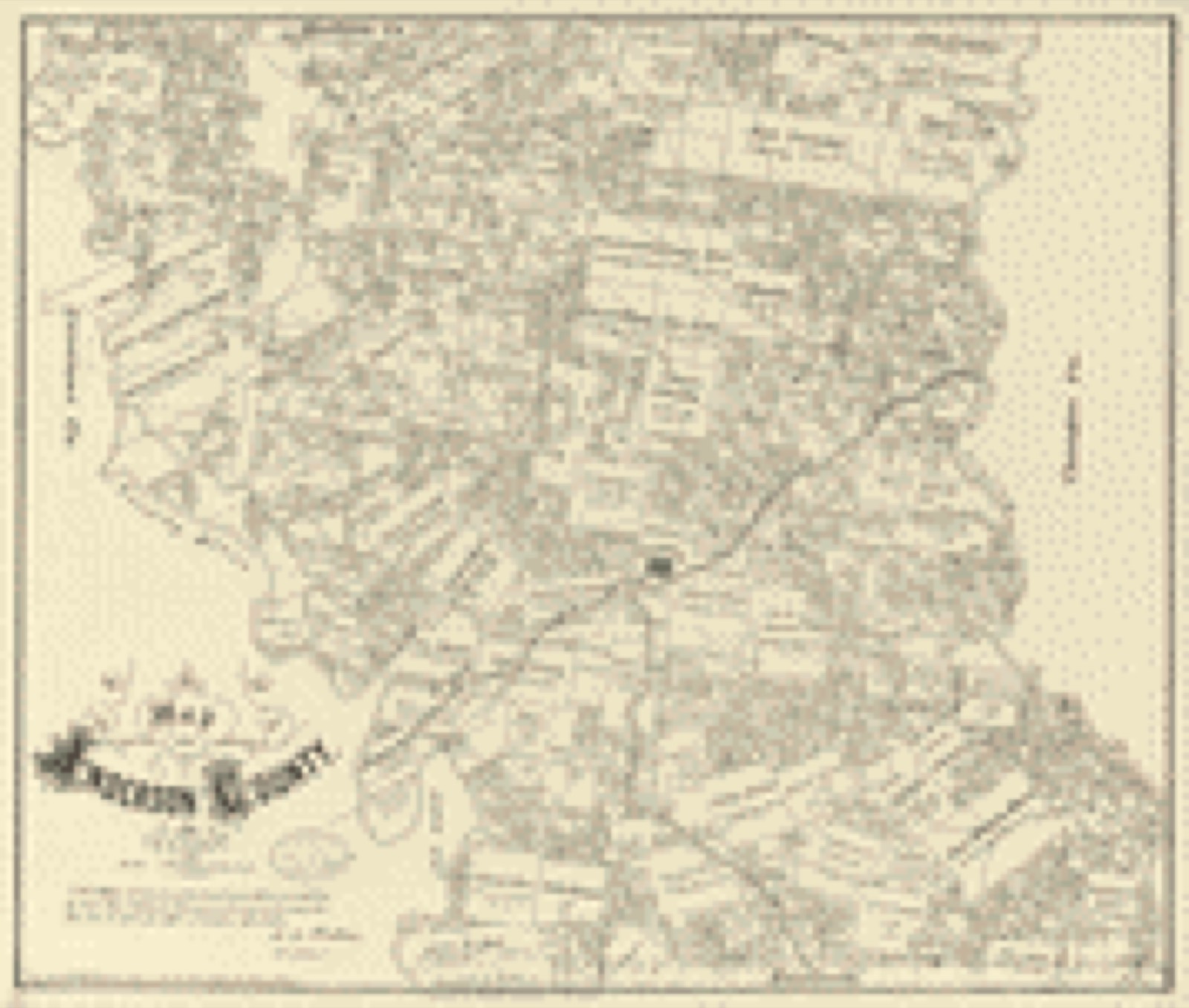 Land ownership map, 1879 - Map of Anderson County, Texas