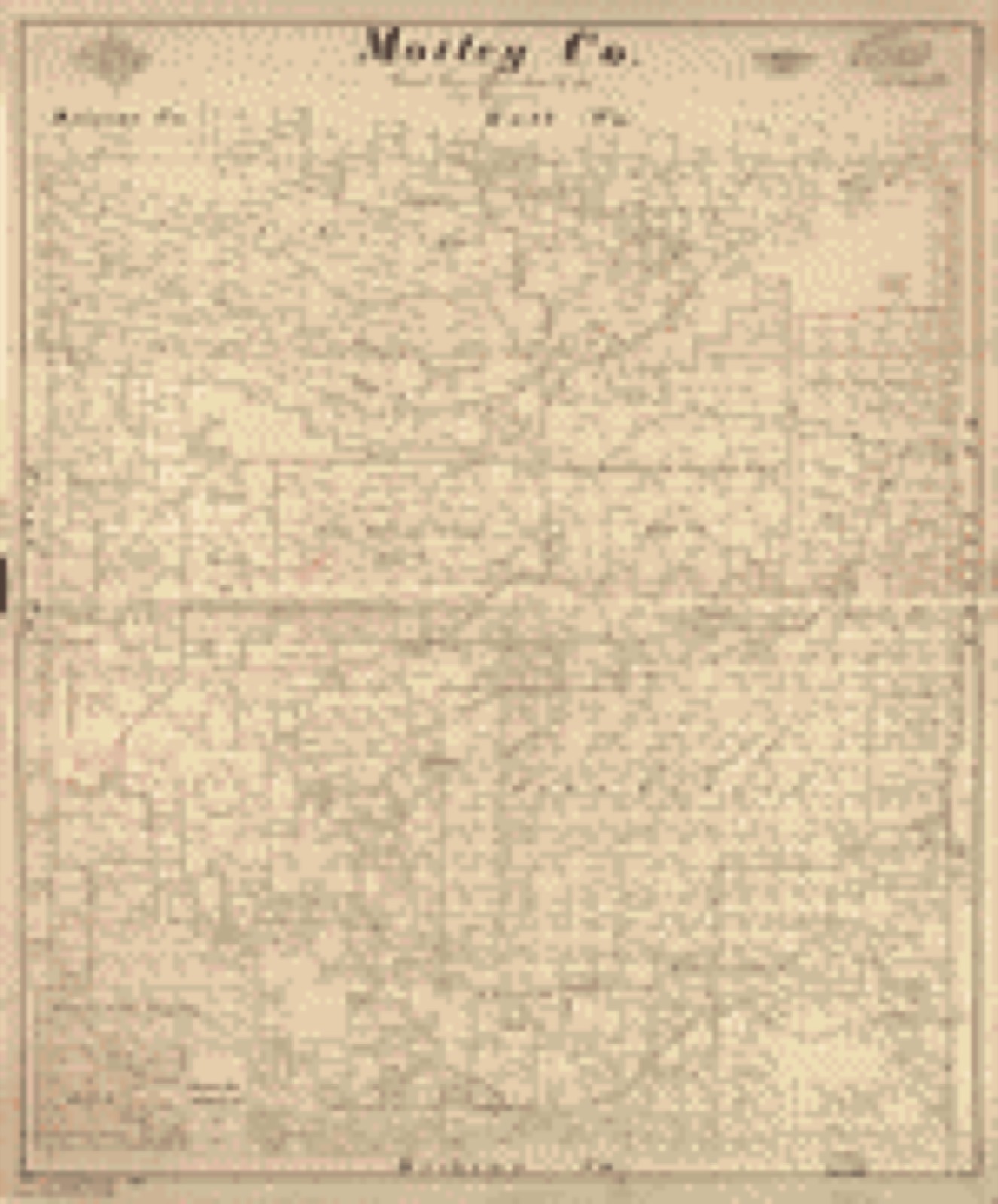 Land ownership map, 1893 - Motley Co