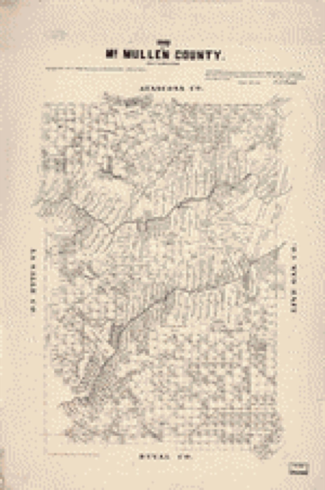 Land ownership map, 1879 - Map of McMullen County