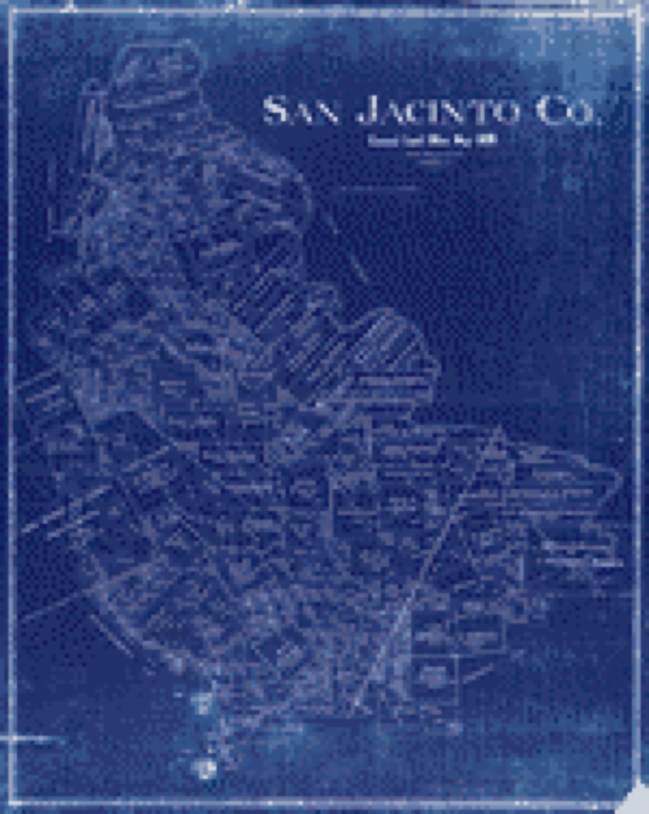 Land ownership map, 1914 - San Jacinto Co