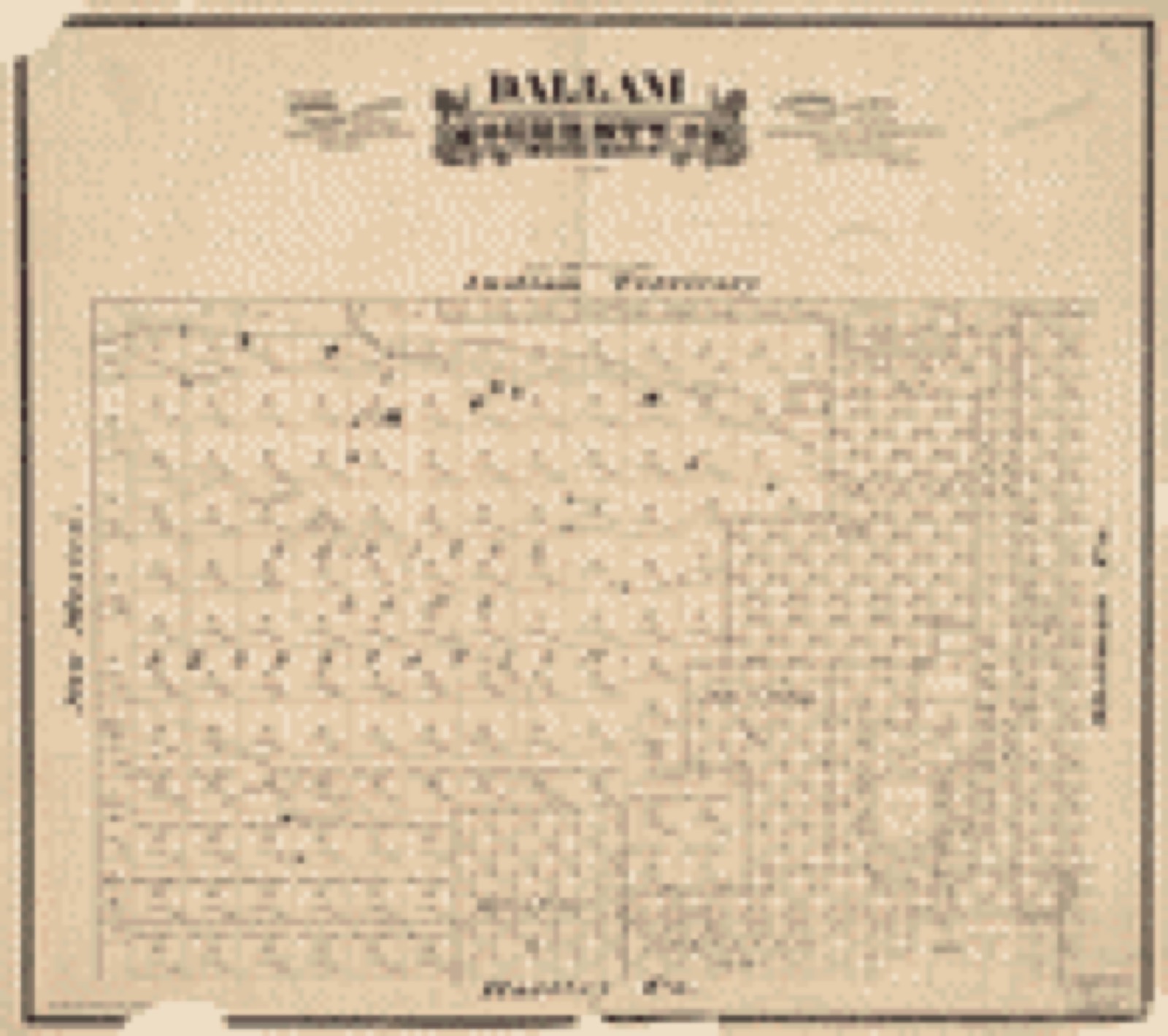 Land ownership map, 1888 - Dallam County : State of Texas