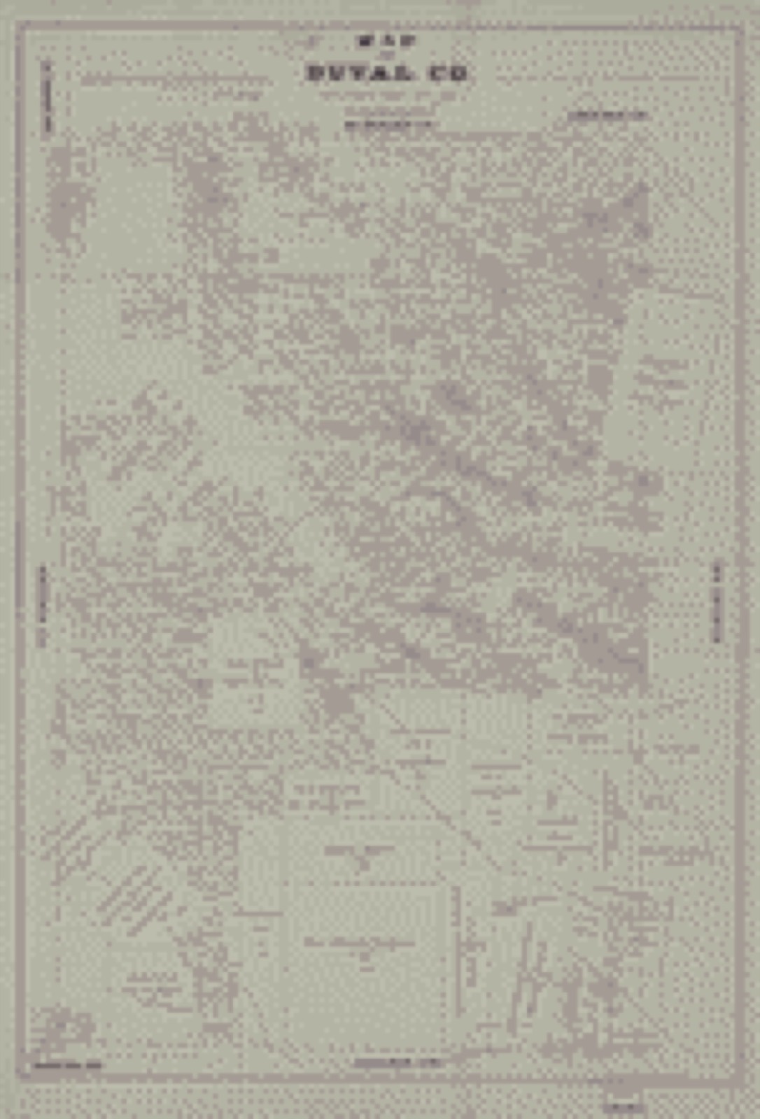 Land ownership map, 1880 - Map of Duval Co