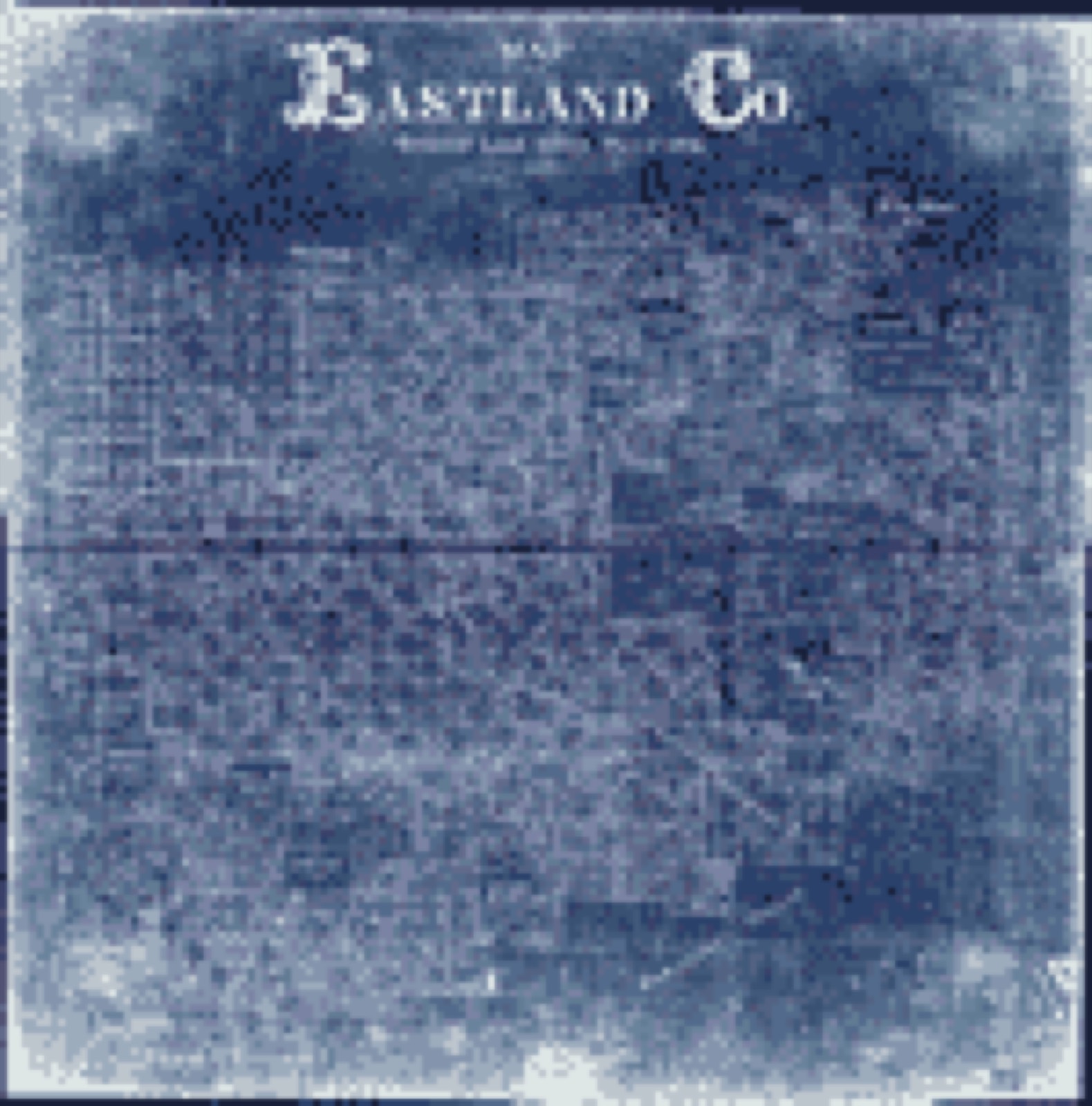Land ownership map, 1896 - Map of Eastland Co