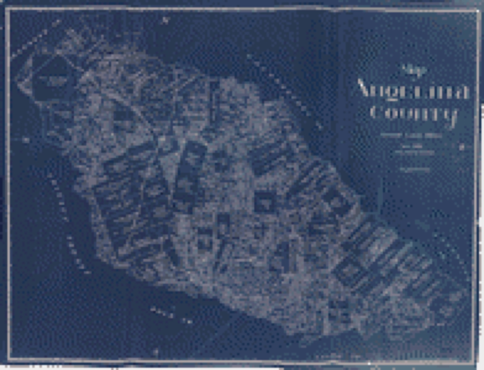 Land ownership map, 1899 - Map of Angelina County