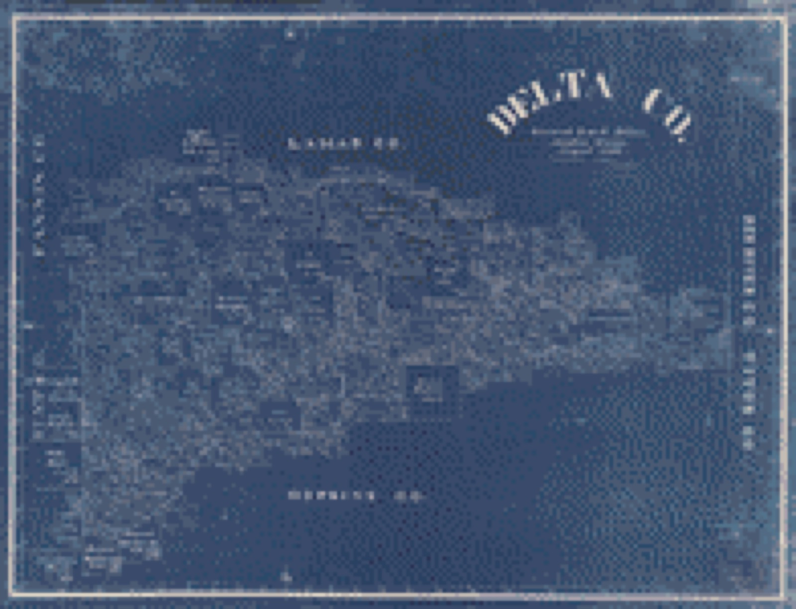 Land ownership map, 1889 - Delta Co