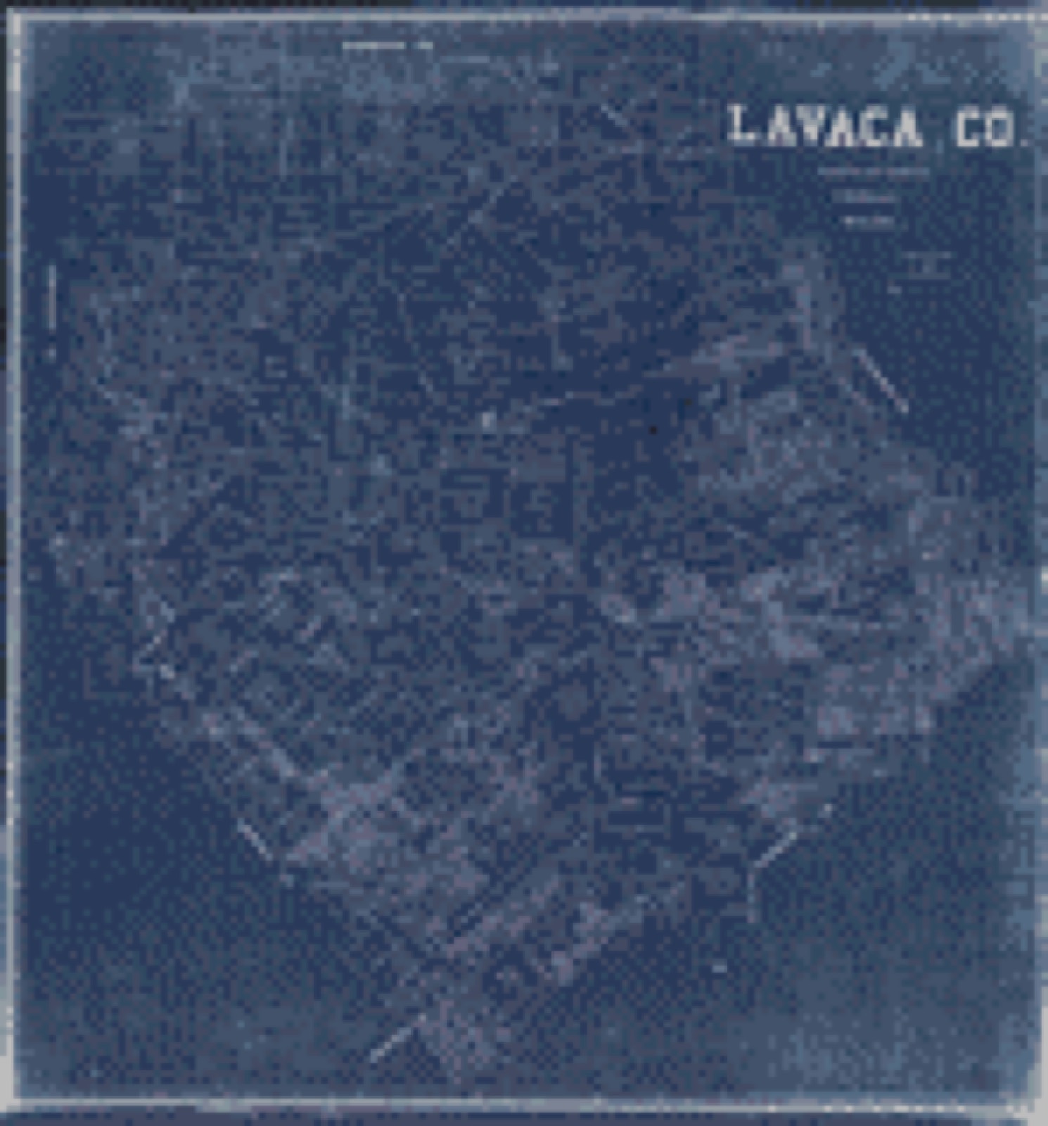 Land ownership map, 1896 - Lavaca Co