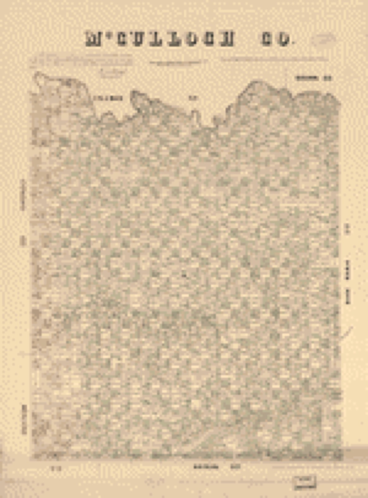Land ownership map, 1879 - McCulloch Co., Texas