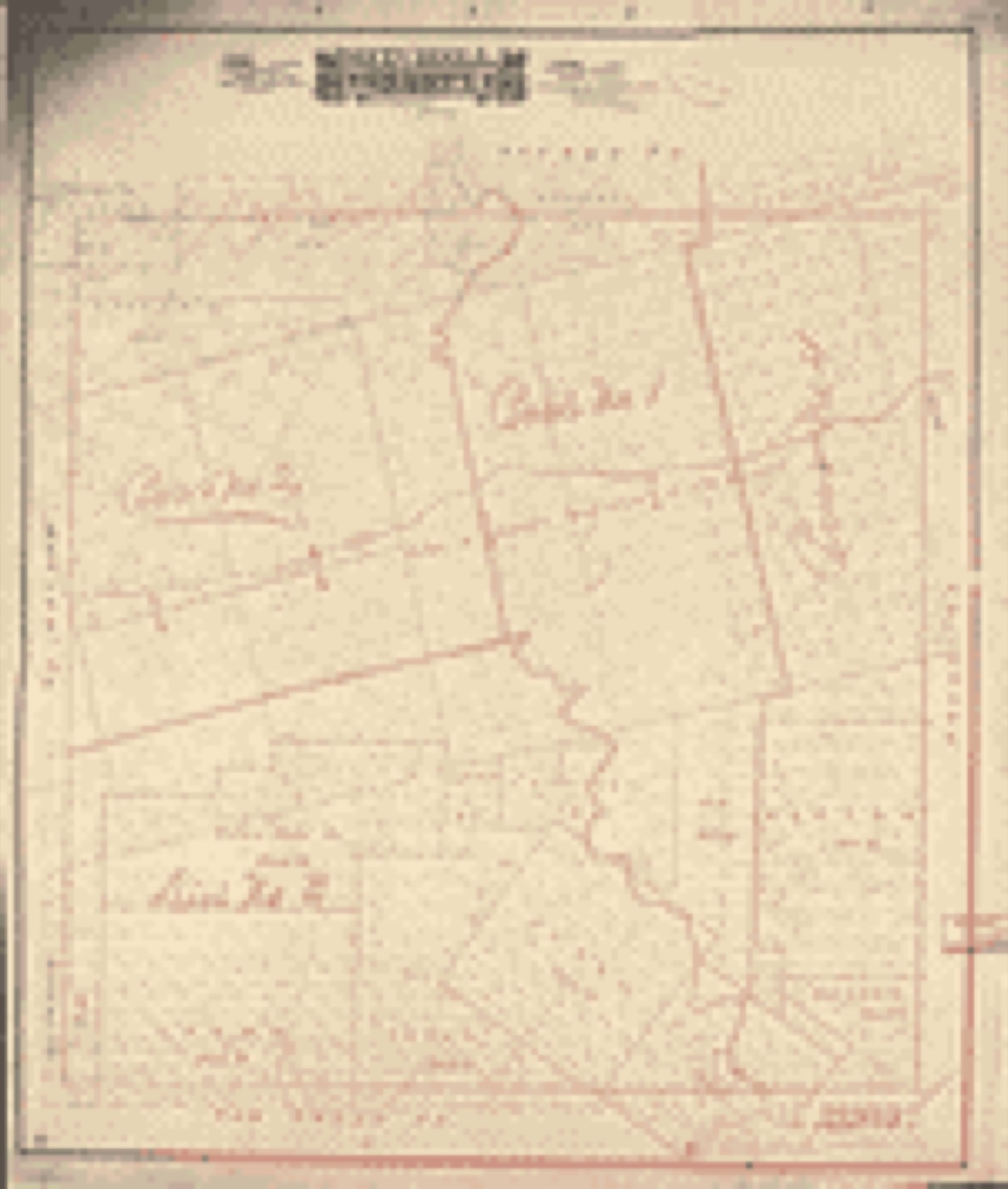 Land ownership map, 1889 - Mitchell County, state of Texas