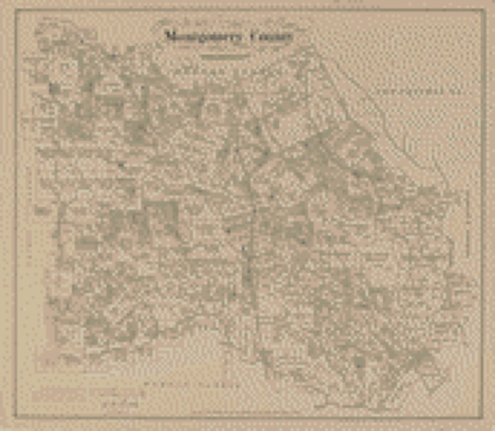 Land ownership map, 1880 - Montgomery County