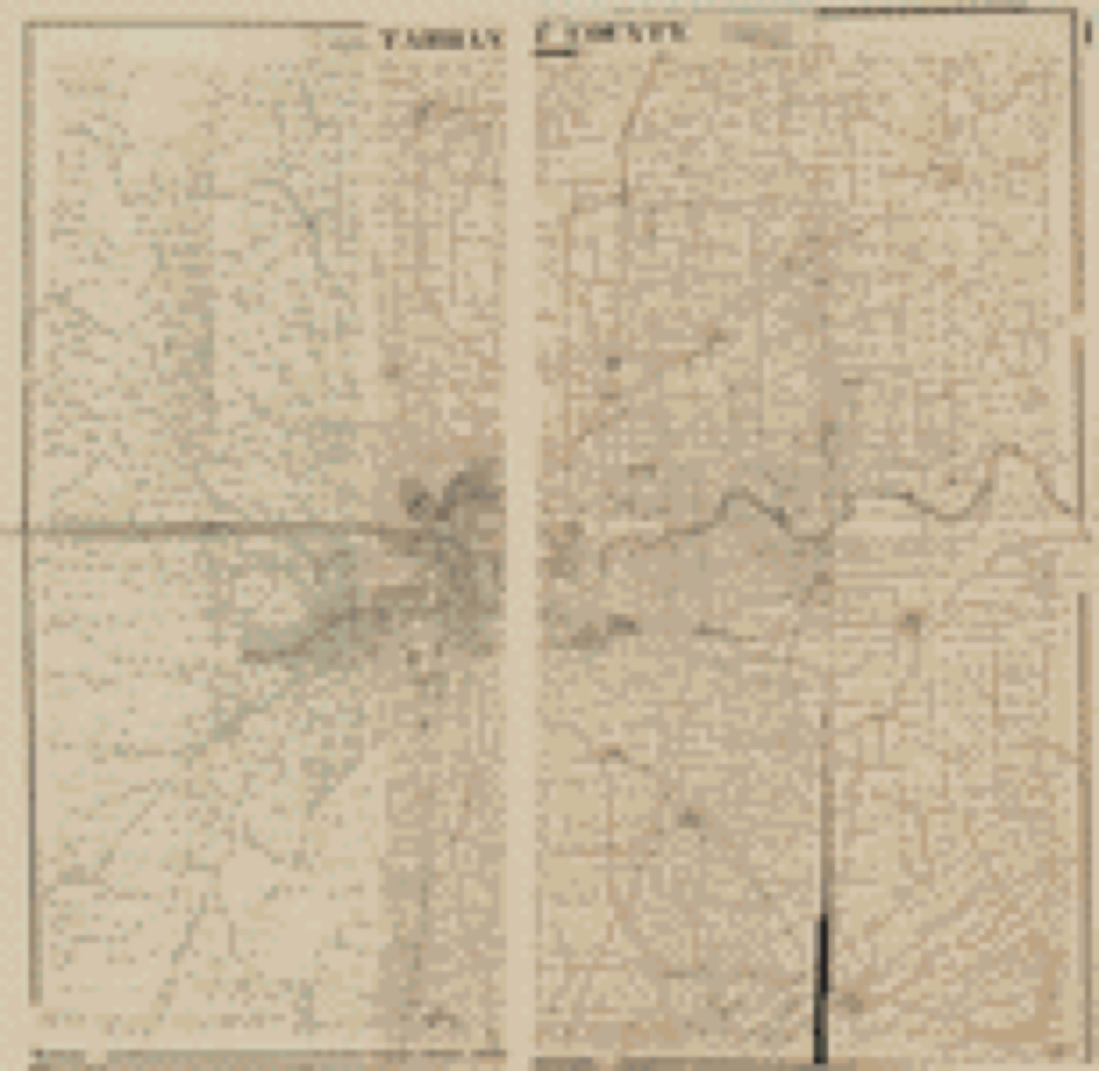 Land ownership map, 1892 - Map of Tarrant County, Texas