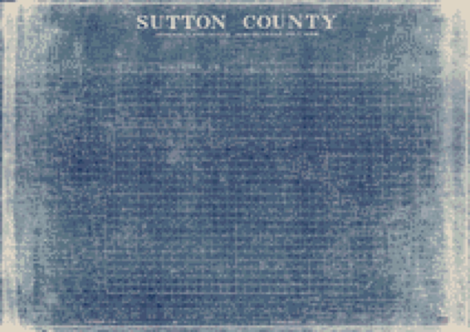 Land ownership map, 1898 - Sutton County