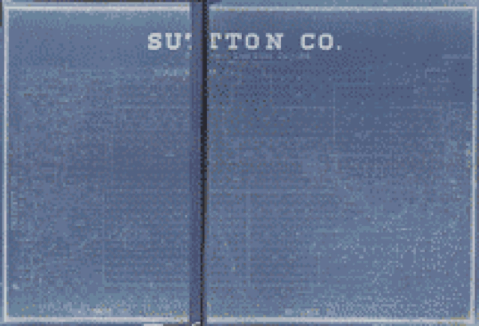 Land ownership map, 1898 - Sutton Co