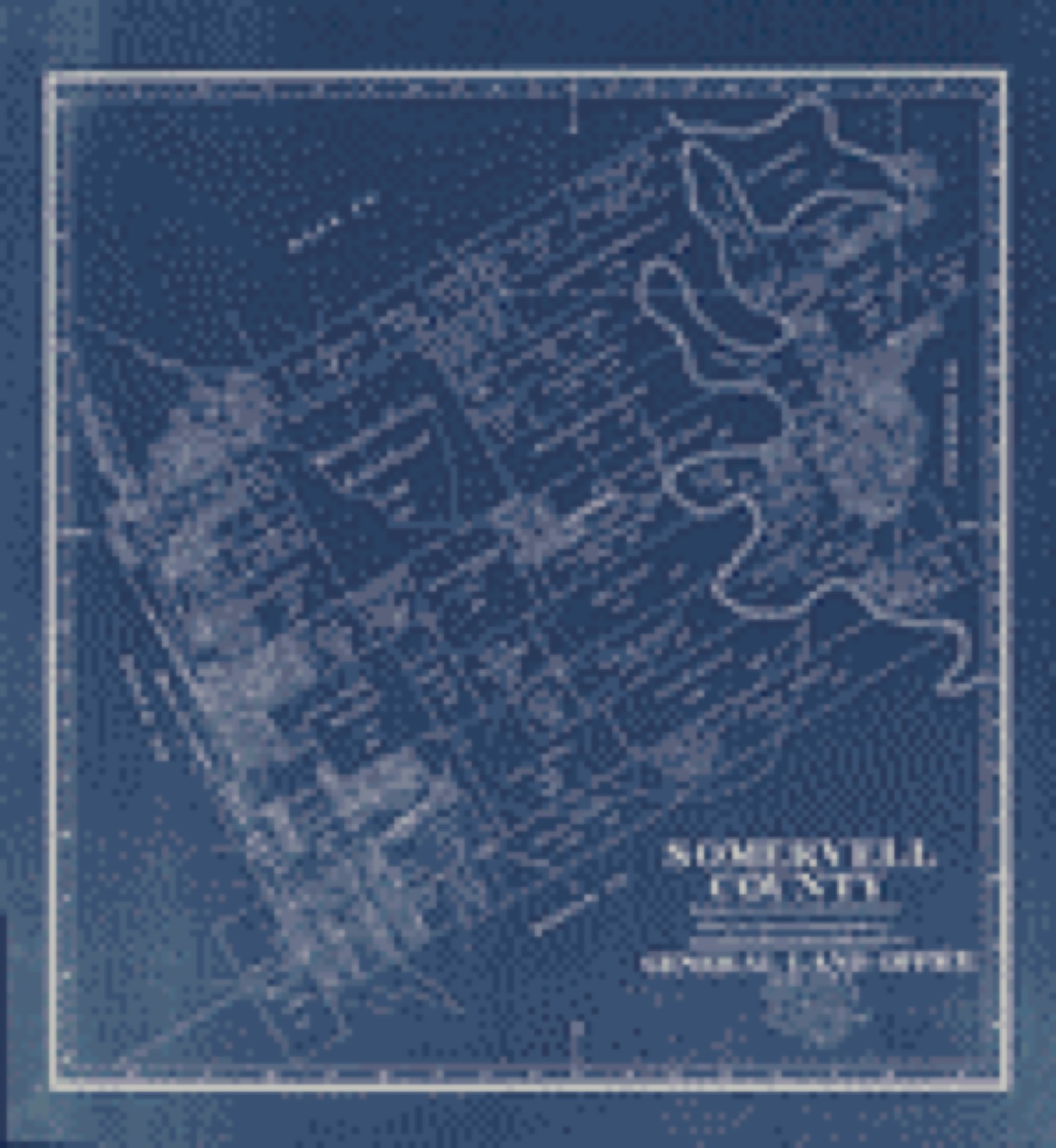 Land ownership map, 1884 - Somervell County : Robertson Land District East of the Brazos, Milam Land District West of the Brazos