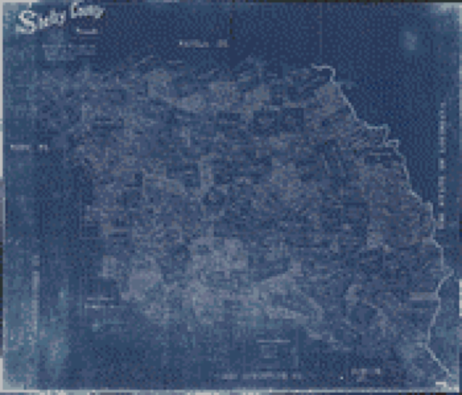 Land ownership map, 1897 - Shelby County, Texas