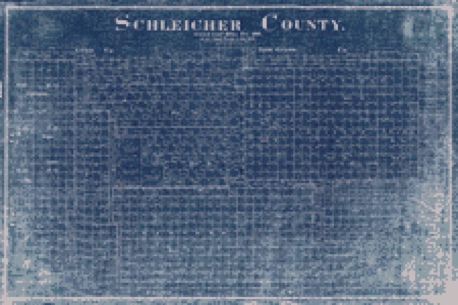 Land ownership map, 1898 - Map of Schleicher County