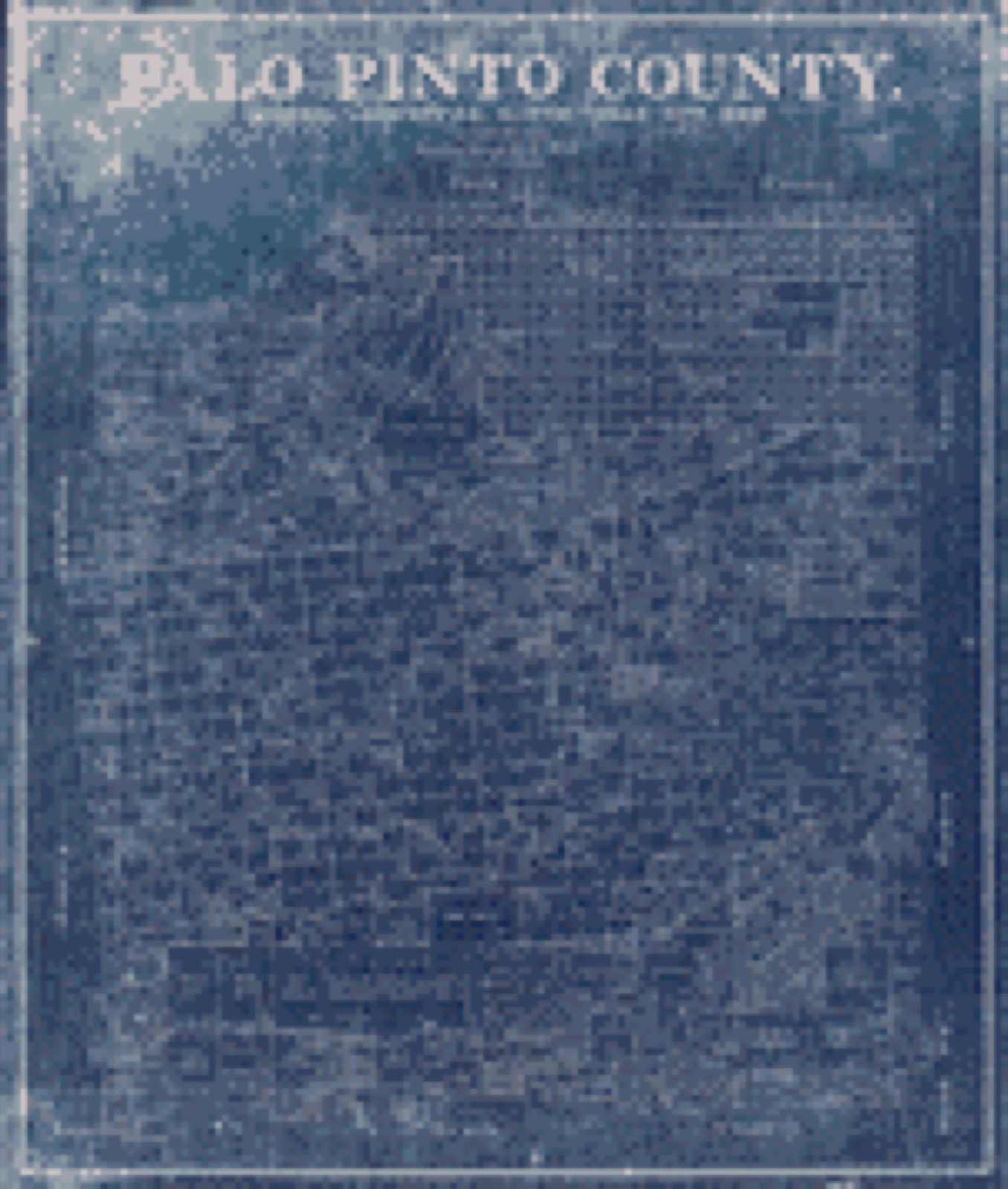 Land ownership map, 1898 - Palo Pinto County