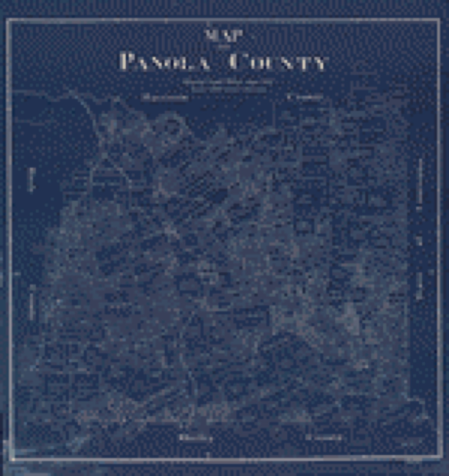 Land ownership map, 1897 - Map of Panola County