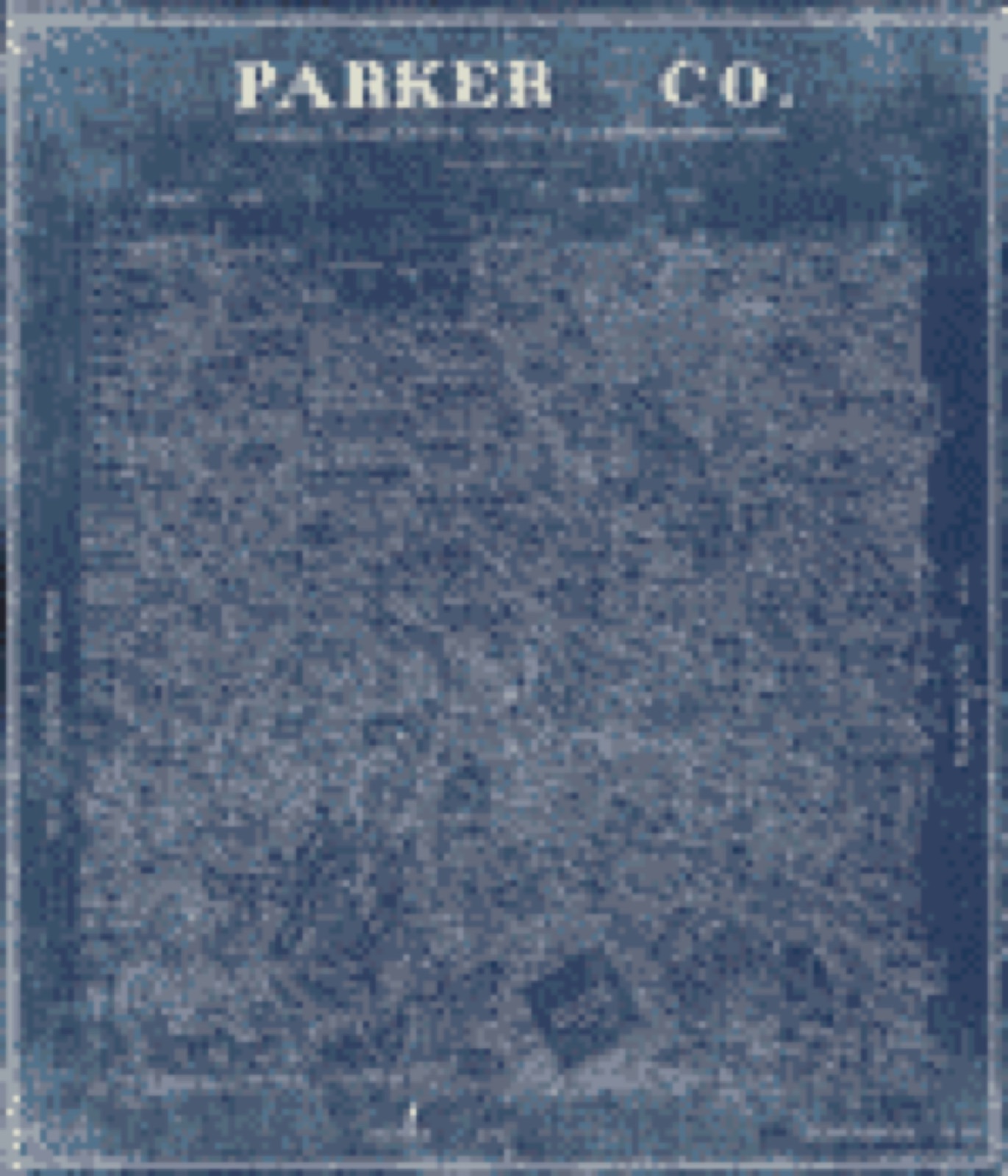 Land ownership map, 1889 - Parker Co. / drawn and compiled by Herman Pressler