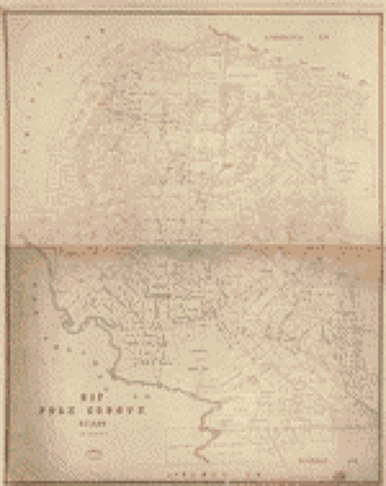 Land ownership map, 18?? - Map Polk County, Texas