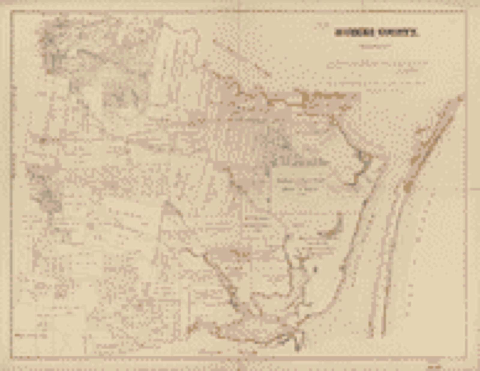 Land ownership map, 1879 - Nueces County