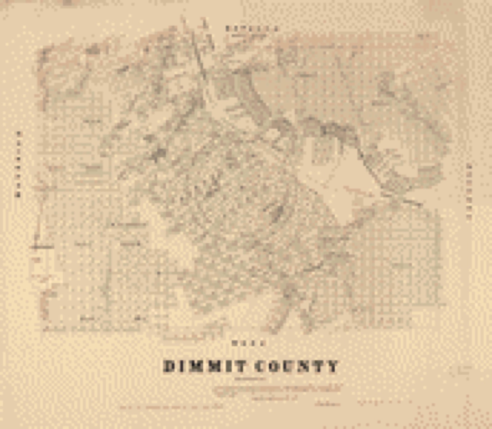 Land ownership map, 1879 - Dimmit County
