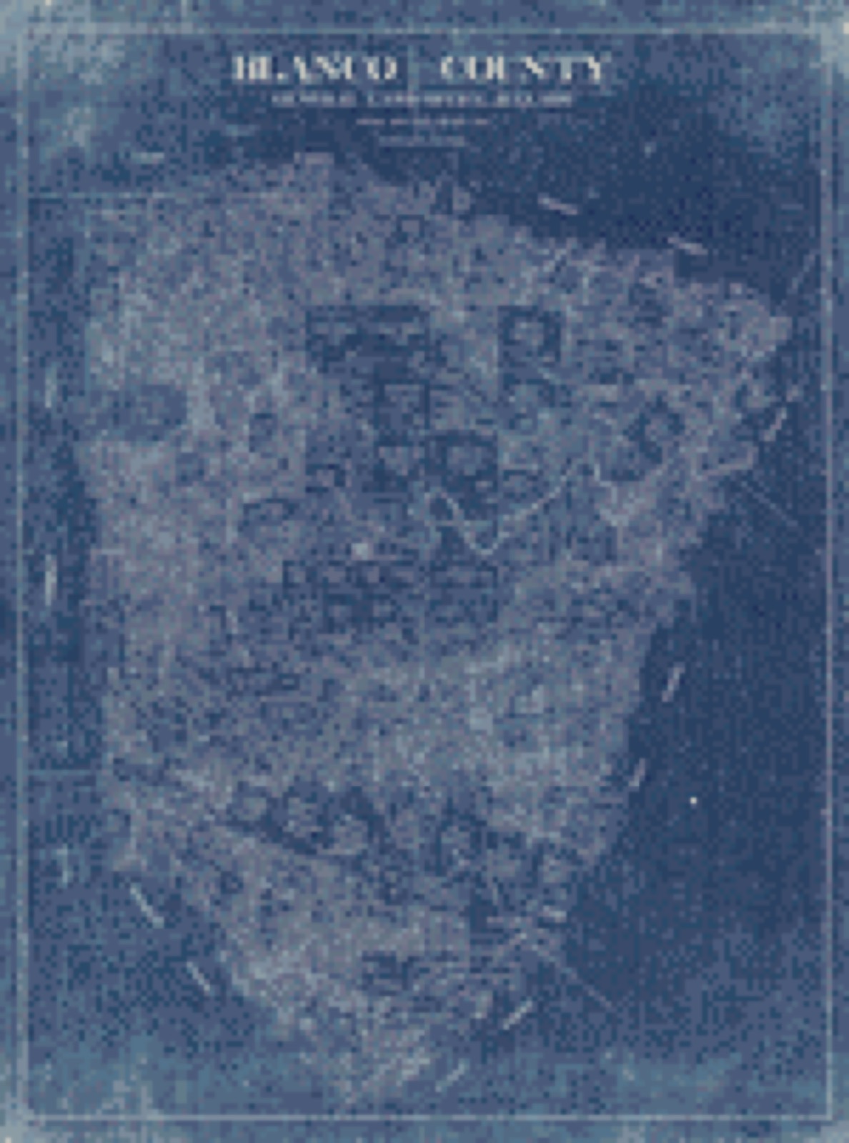 Land ownership map, 1916 - Blanco County