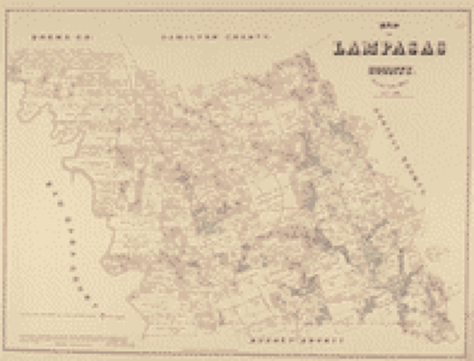 Land ownership map, 1879 - Map of Lampasas County