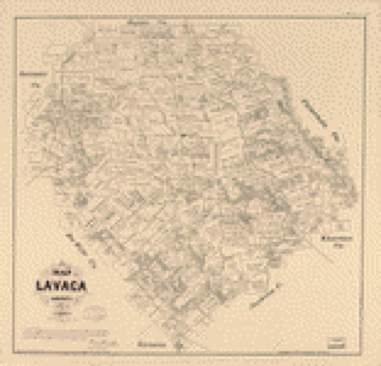 Land ownership map, 1879 - Map of Lavaca County, Texas