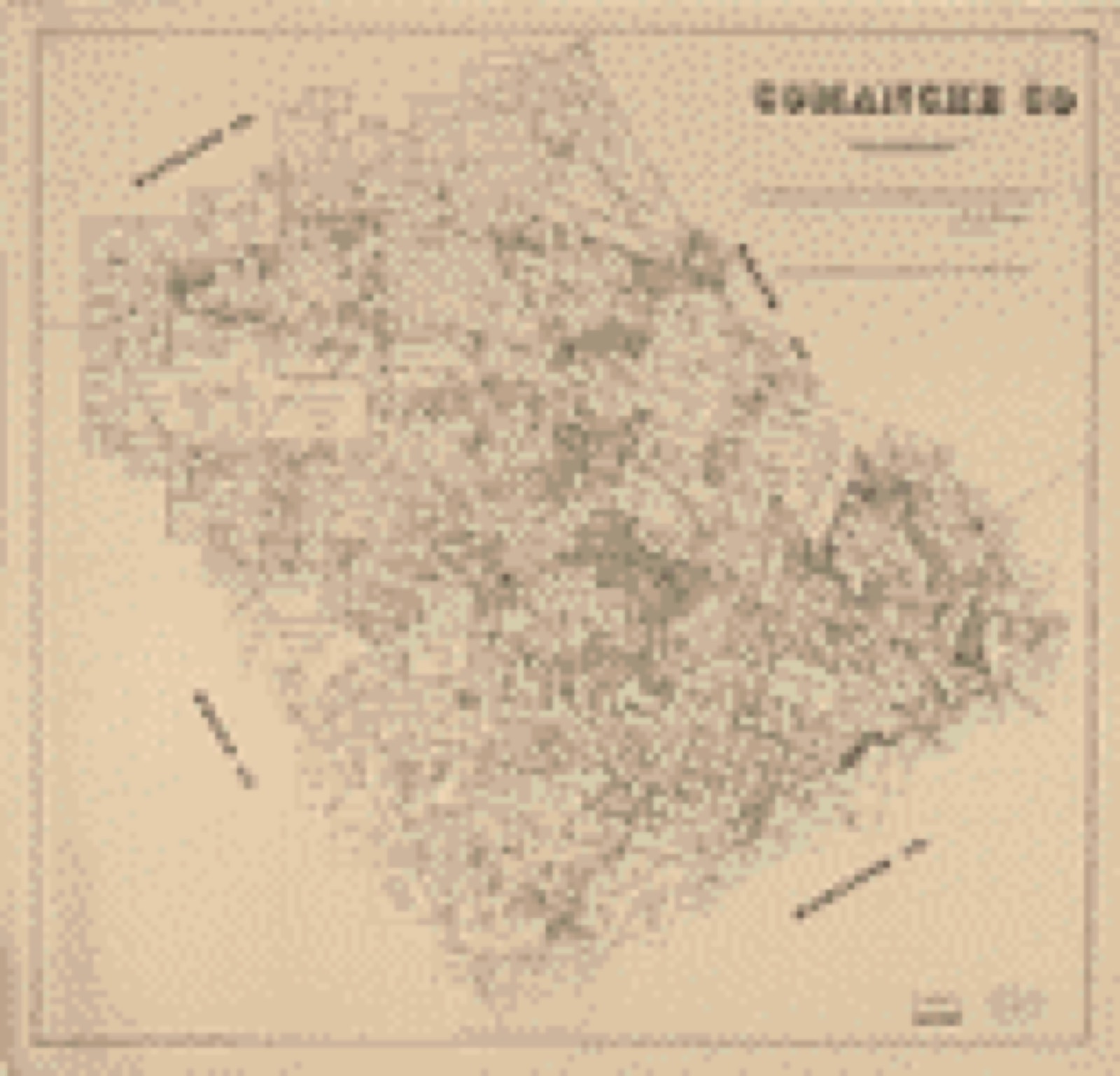 Land ownership map, 1879 - Comanche Co