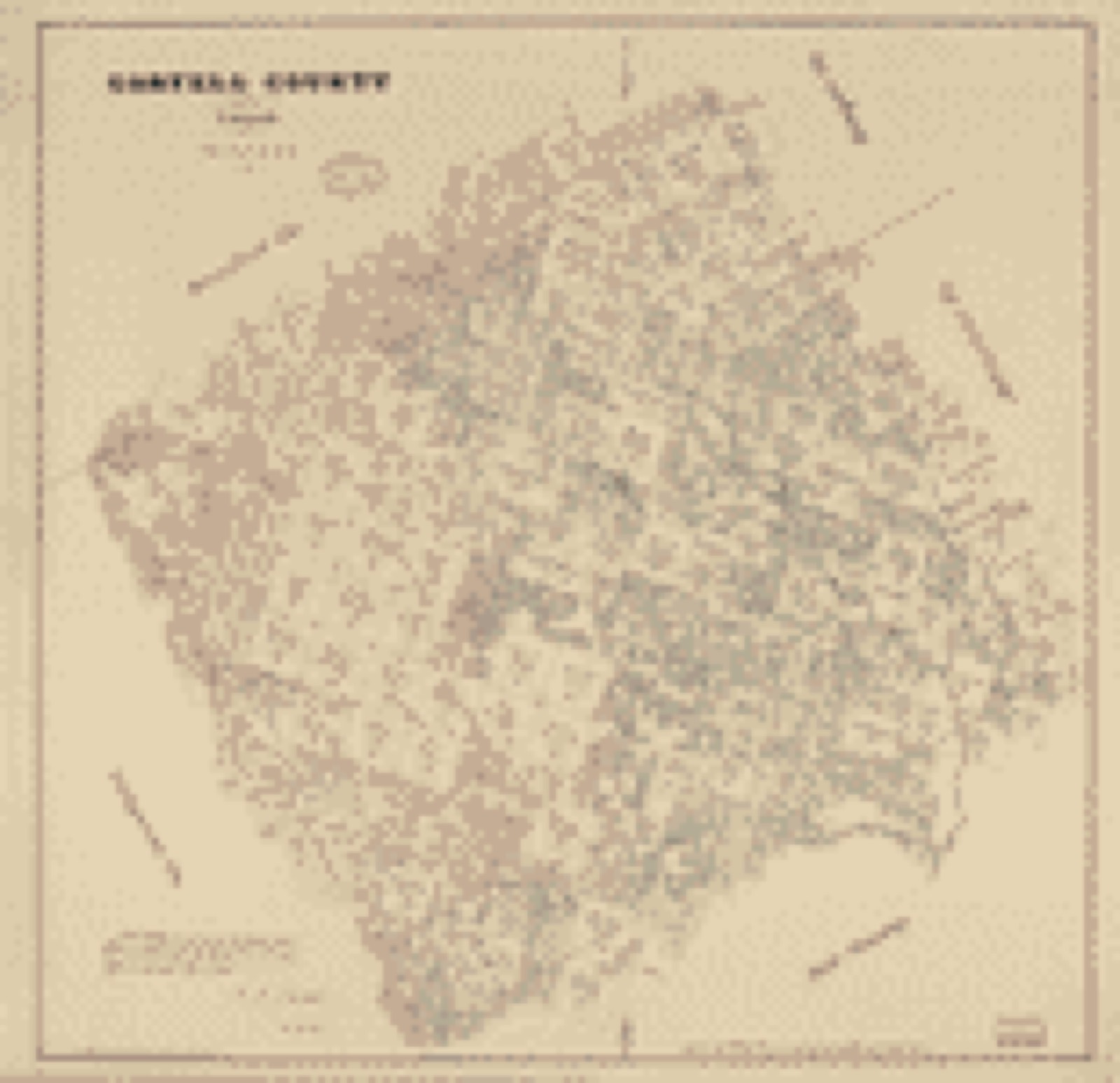Land ownership map, 1879 - Coryell County, Texas