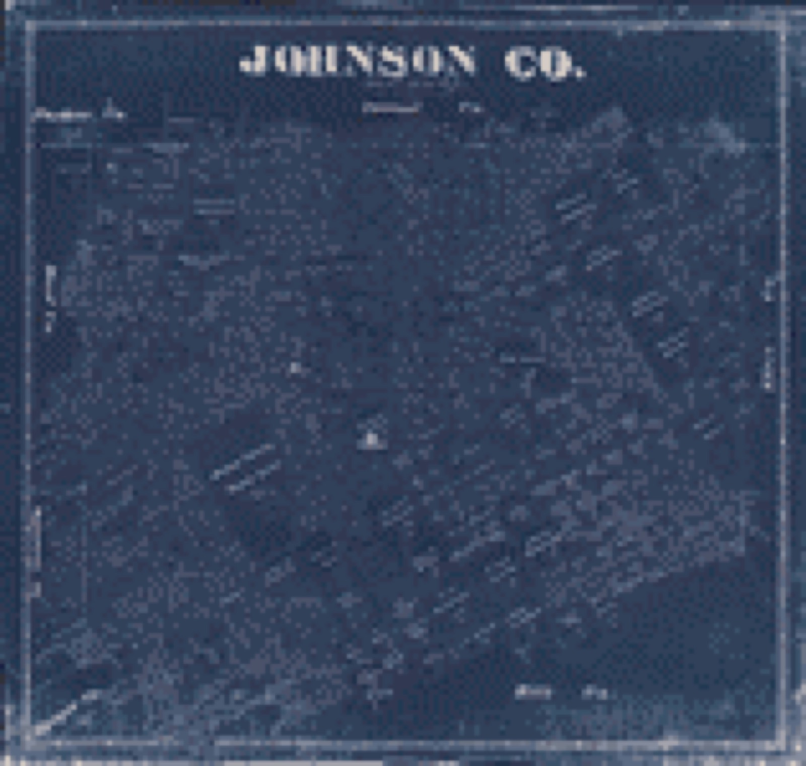 Land ownership map, 1887 - Johnson Co