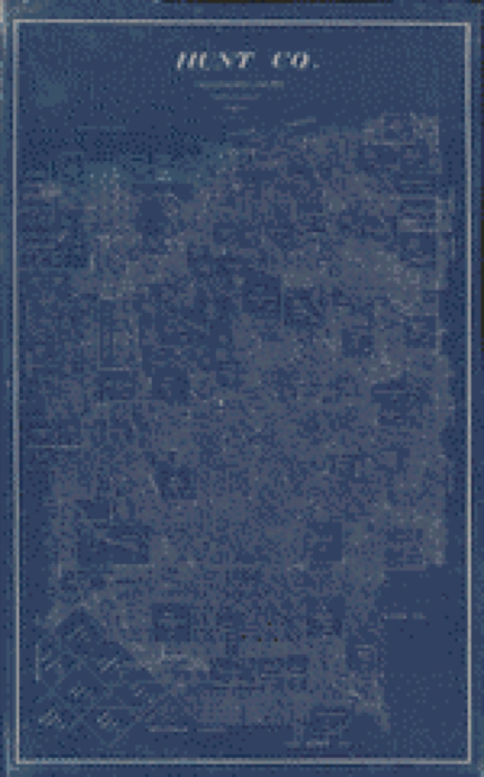 Land ownership map, 1894 - Hunt Co., Texas