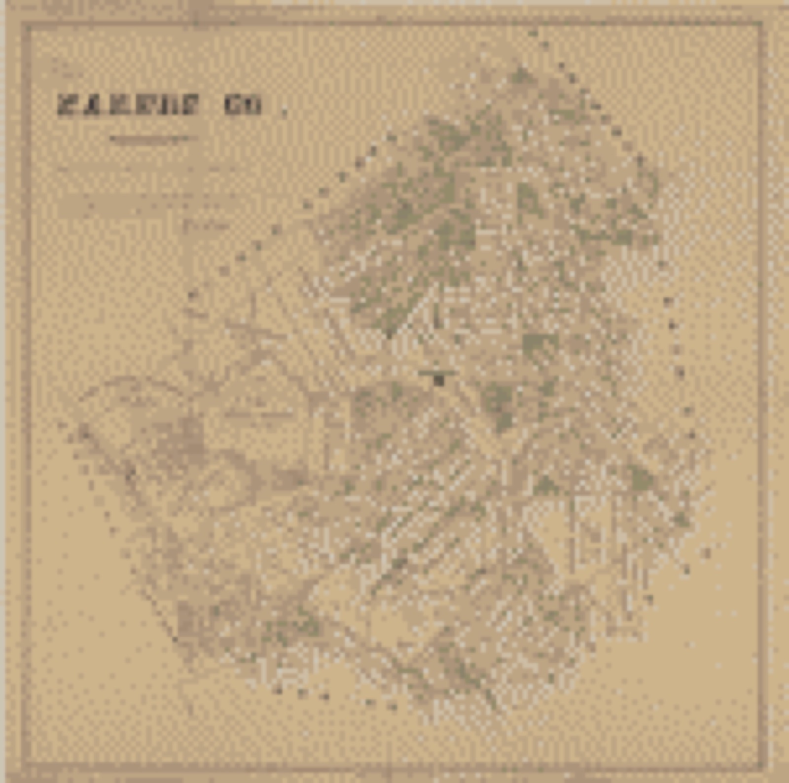 Land ownership map, 1880 - Karnes Co