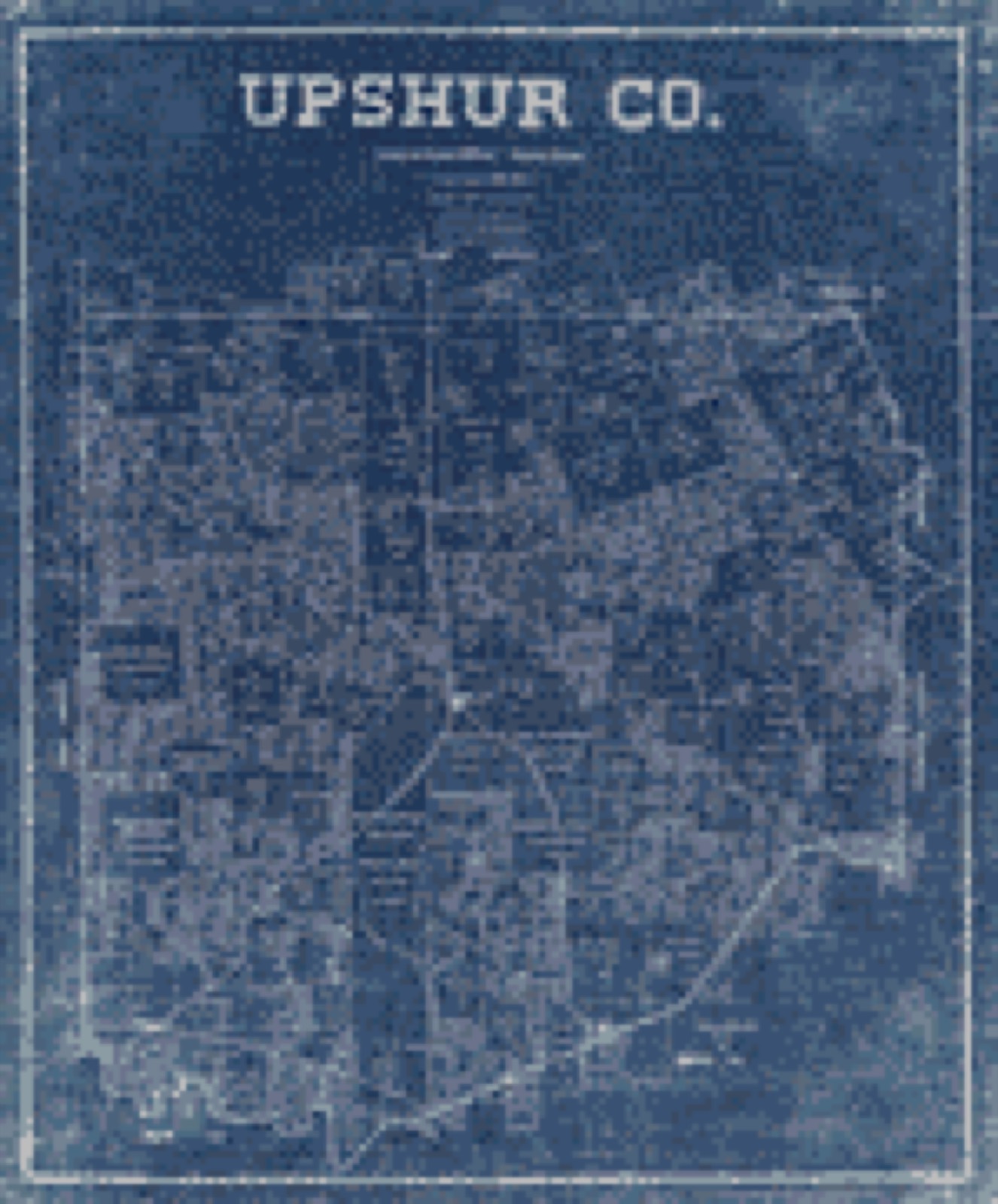 Land ownership map, 1897 - Upshur Co
