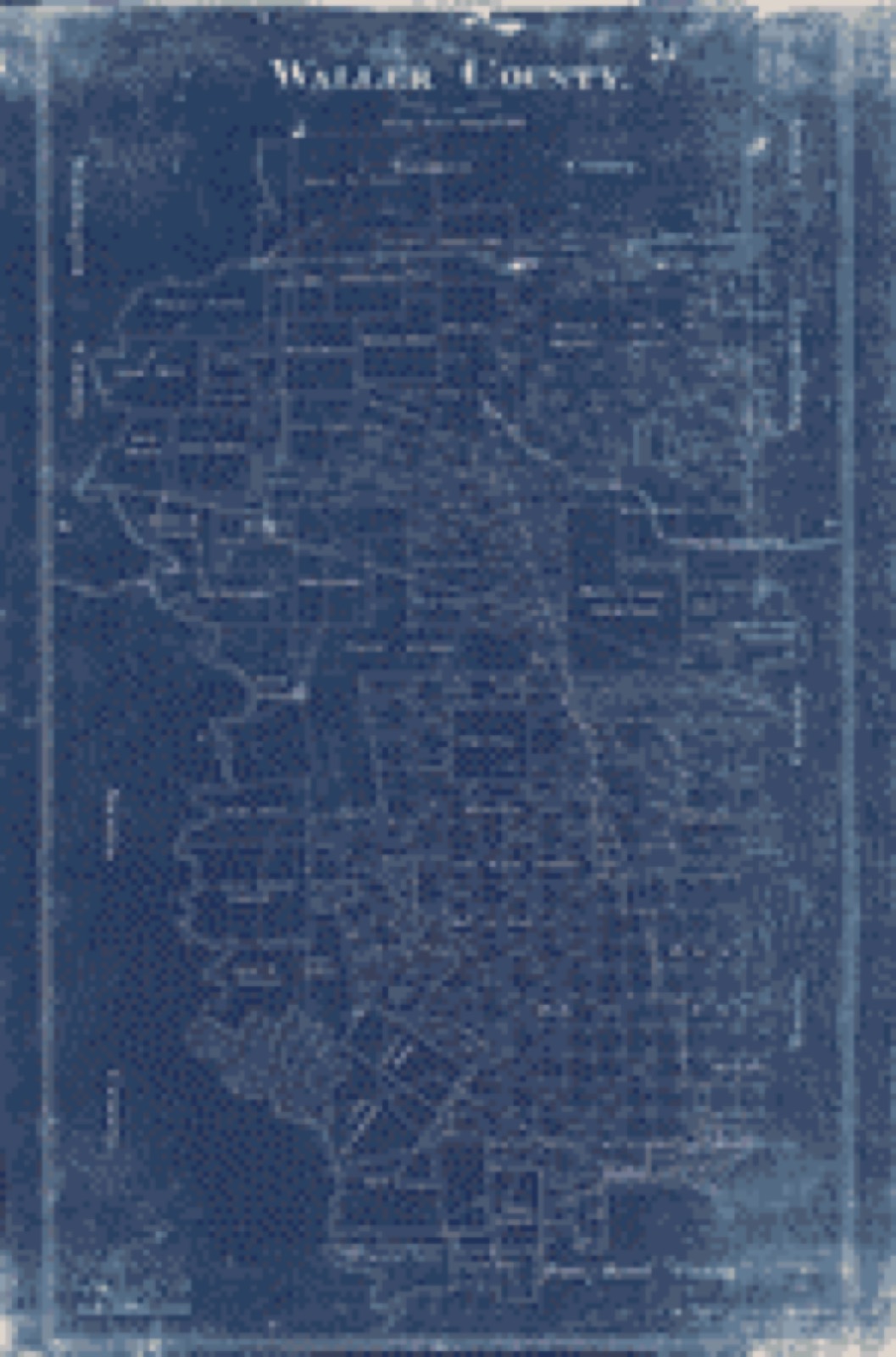 Land ownership map, 1897 - Waller County
