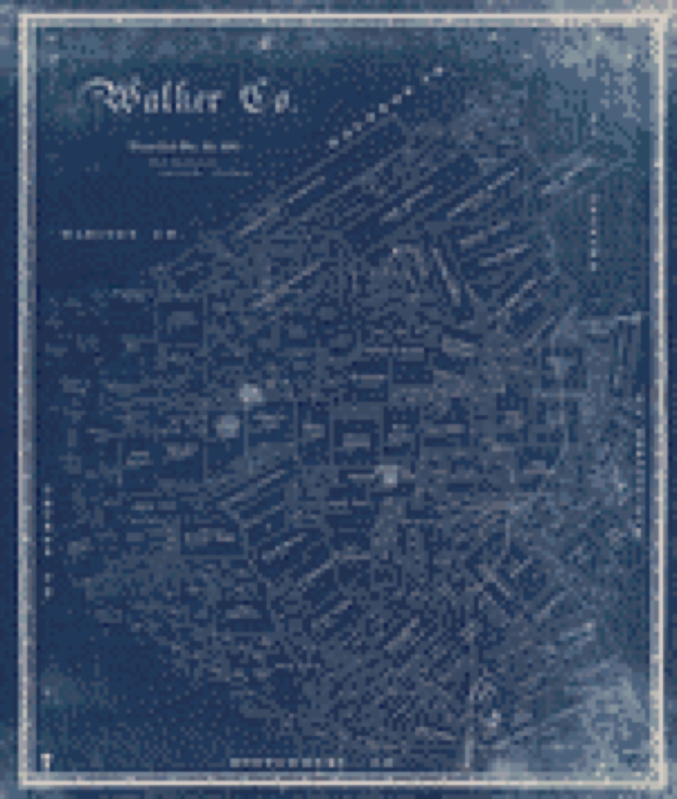 Land ownership map, 1889 - Walker Co