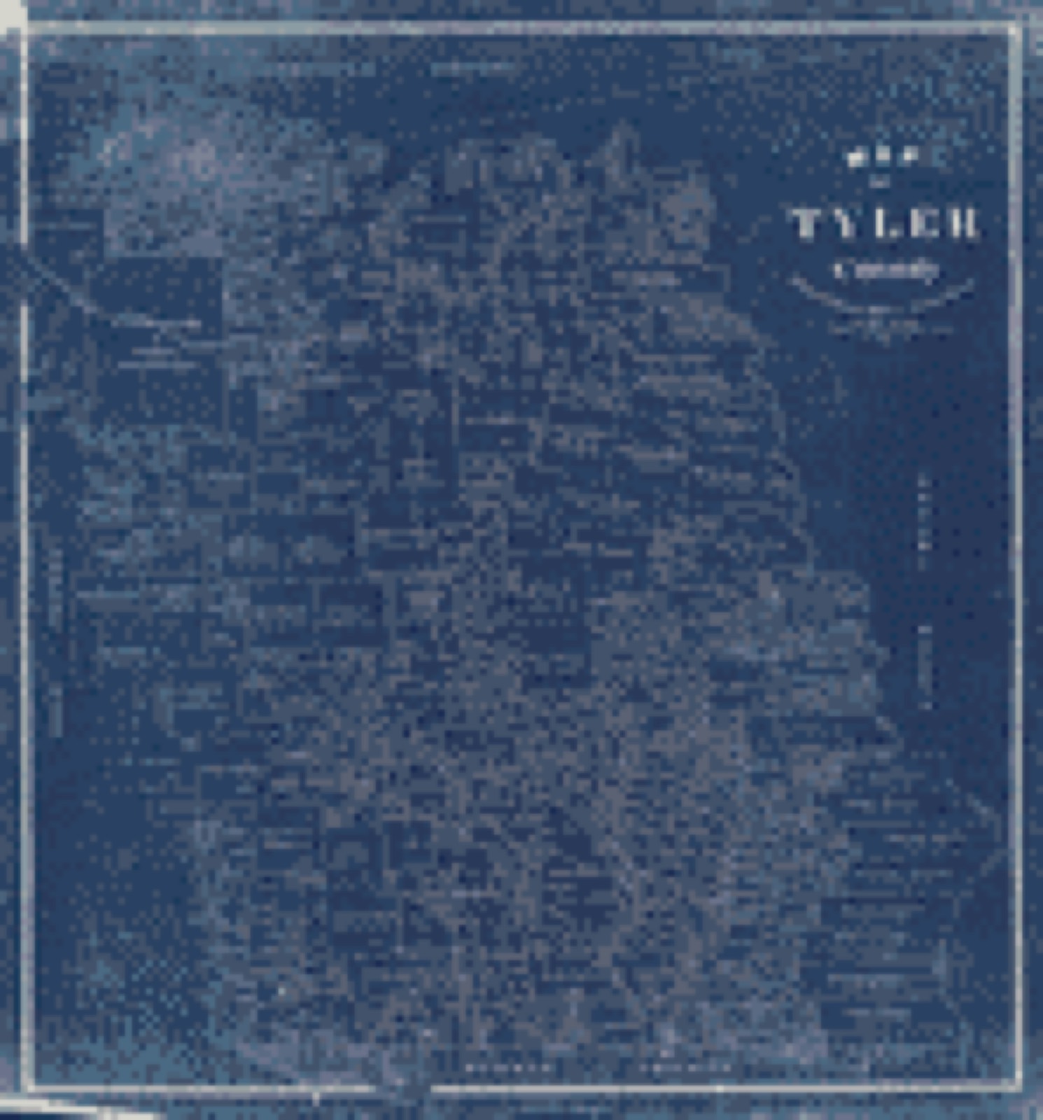 Land ownership map, 1897 - Map of Tyler County / compiled and drawn by S.J. Rowe, Draftsman