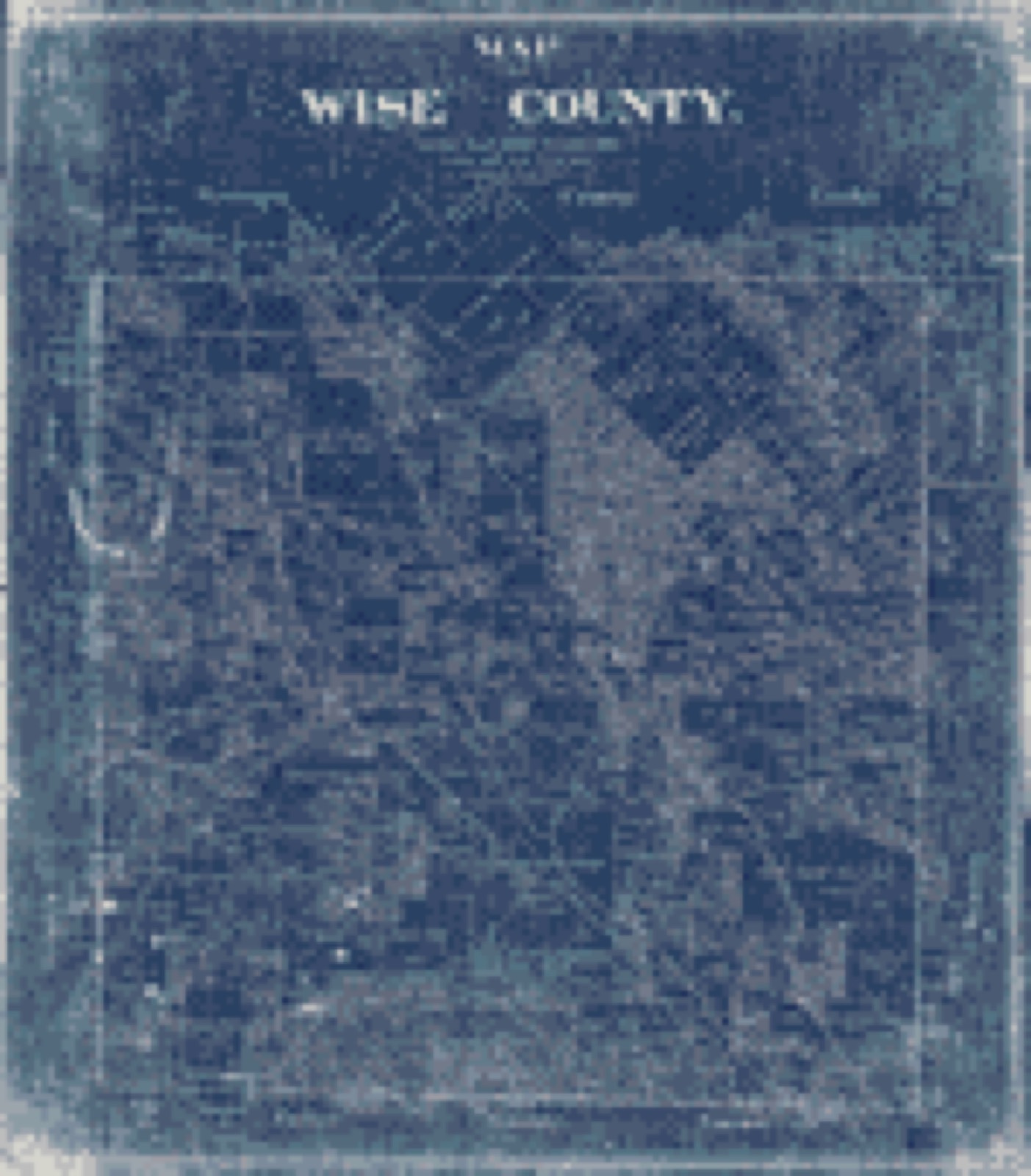 Land ownership map, 1895 - Map of Wise County