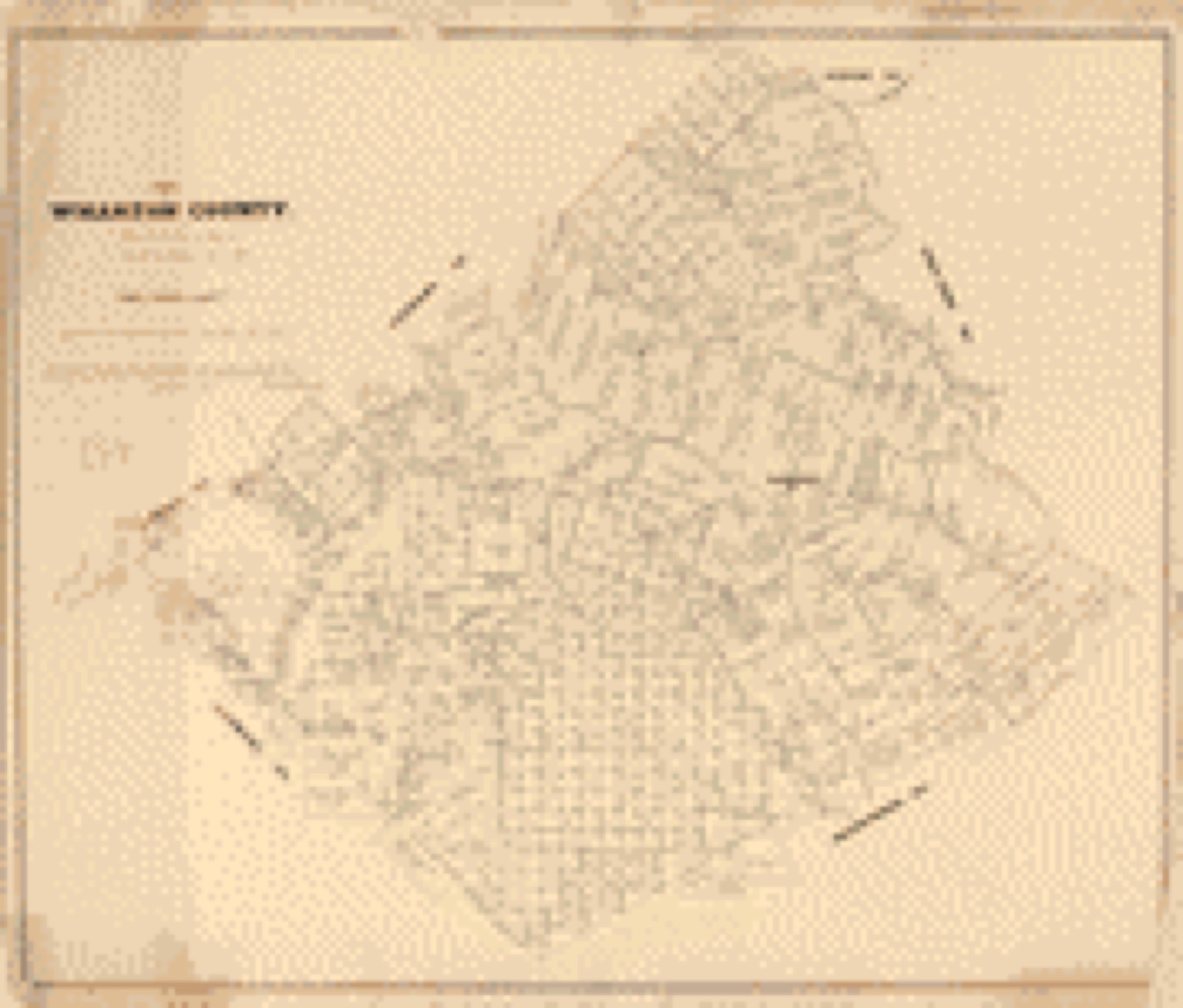 Land ownership map, 1880 - Map of Wharton County