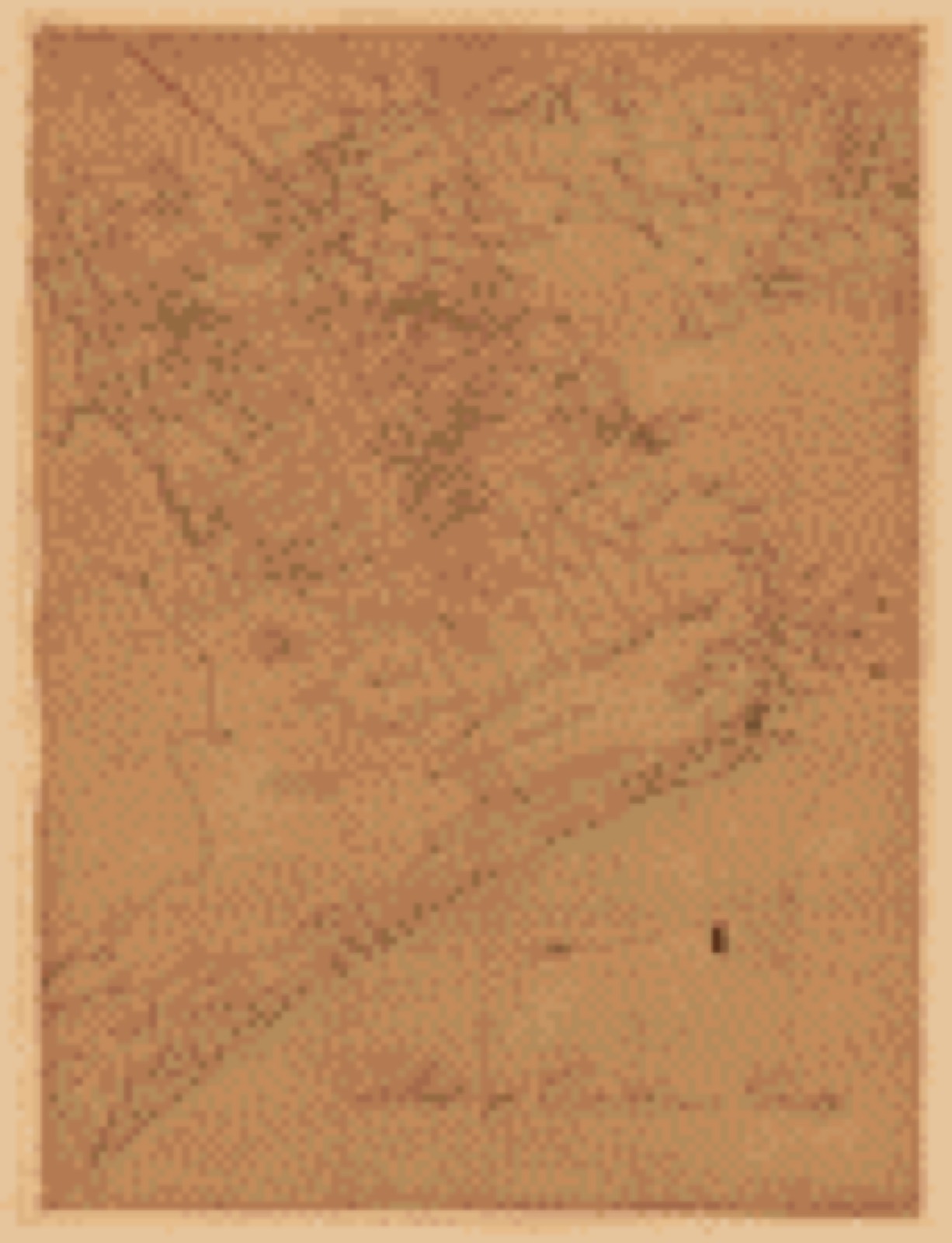Land ownership map, 1800 - Map of Calhoun County