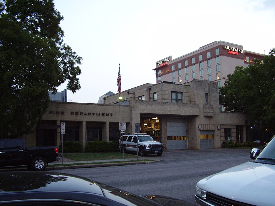 Photograph of Austin Central Fire Station 1