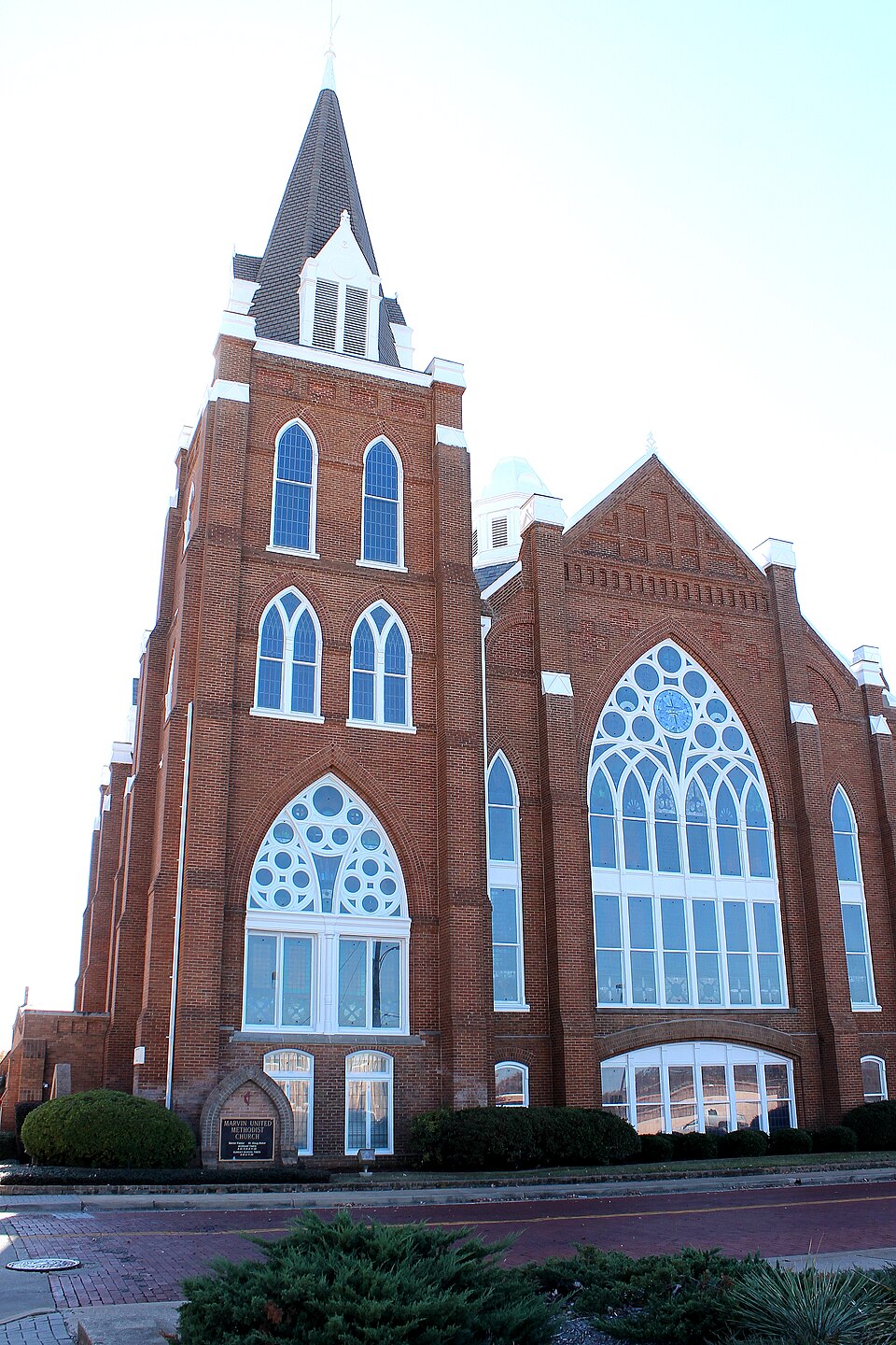 Photograph of Marvin Methodist Episcopal Church, South