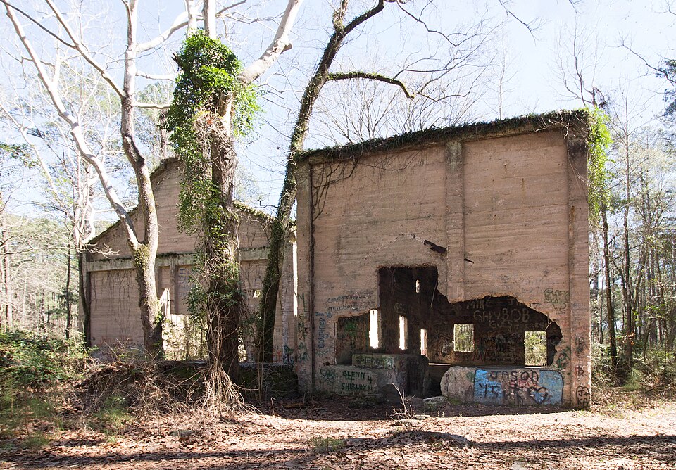 Photograph of Aldridge Sawmill, Angelina National Forest
