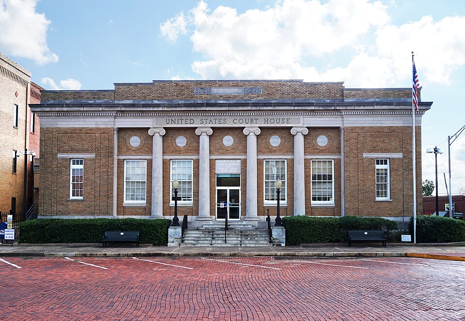 Photograph of Sam B. Hall, Jr. Federal Building and United States Courthouse